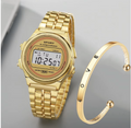 Watch Retro Stainless Steel Strap