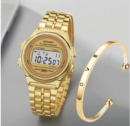 Watch Retro Stainless Steel Strap