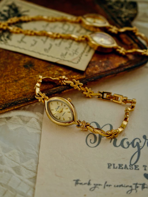 Watch New French-Style Retro Gold