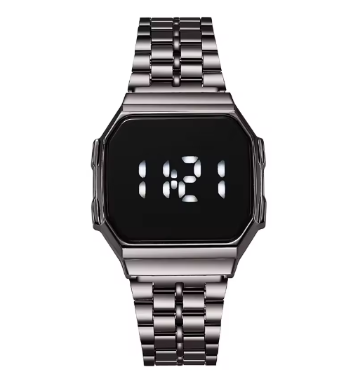 Watch Digital Display LED Touch